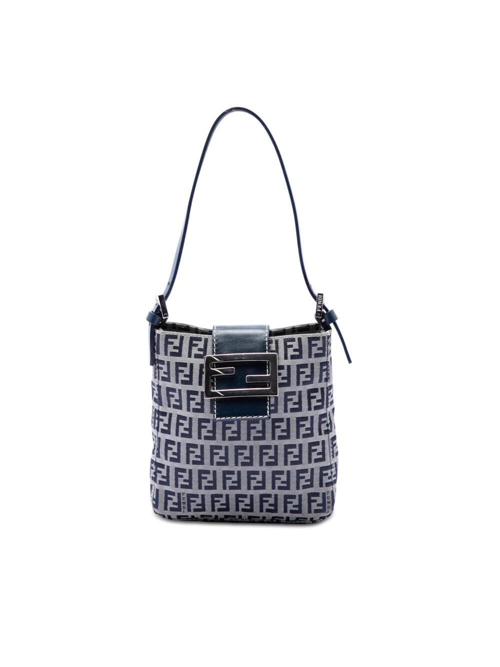 Fendi Zucchino Canvas Shoulder Bag Pre- #316679F61B